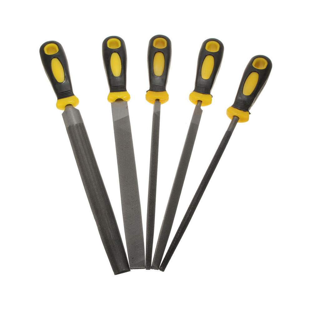 200Mm Engineer Metal File Set Soft Grip Assorted Rasp Tool 6901722564815