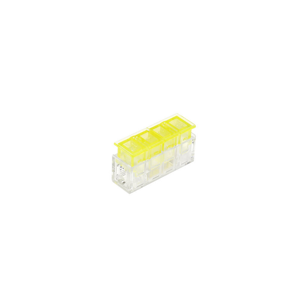 10Pcs 1Pin To 1Pin Wire Connector Flame Retardant Fast Spring Terminal Block Electric Cable Connector 8651938566285