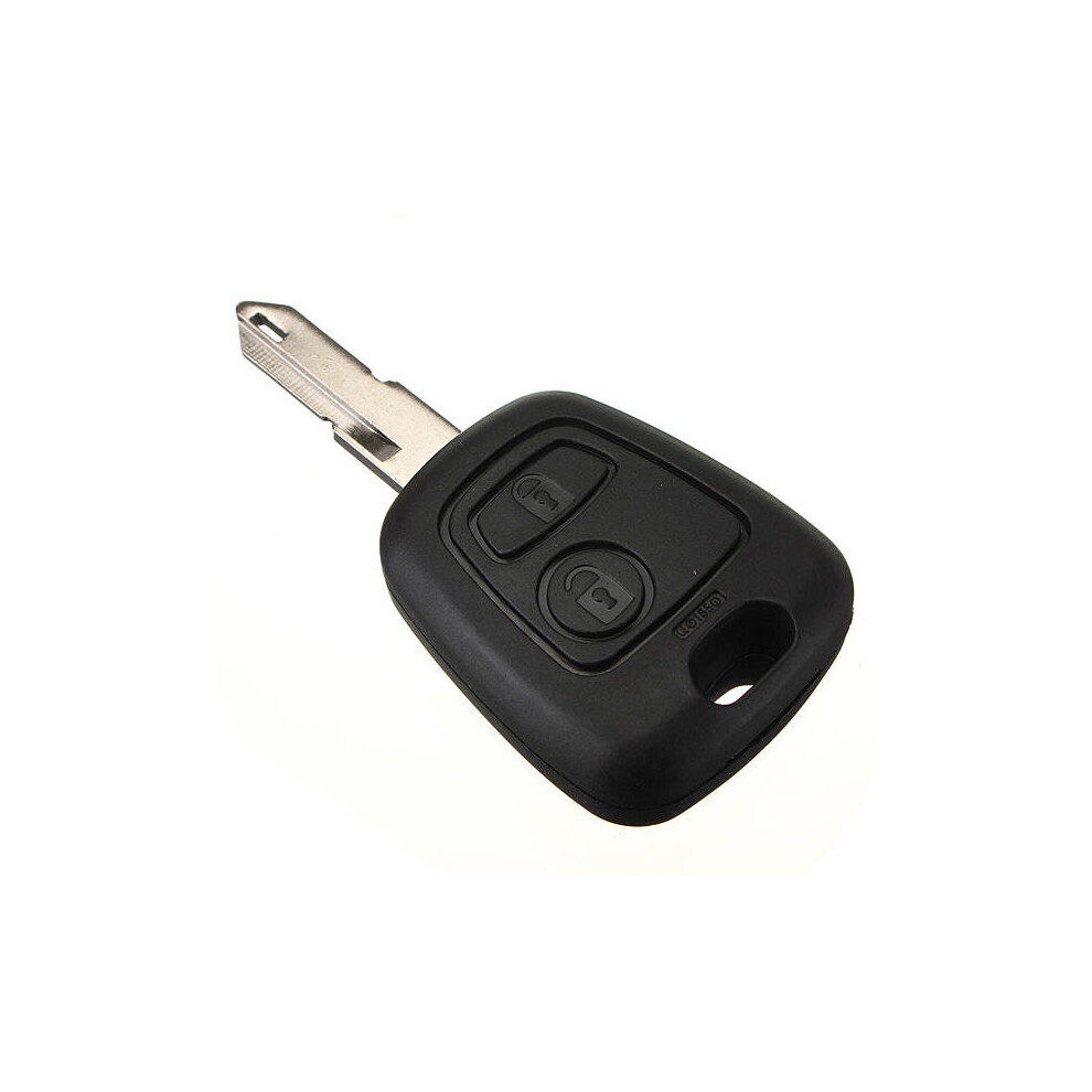 433Mhz 2 Button Remote Key Fob Blade With Id45 For Peugeot 206 4191026533910