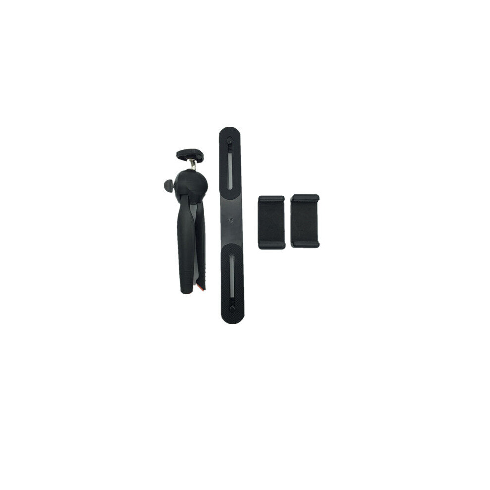 S28 Universal Dual Position Mini Metal Desktop Multi-Function Tripod Bracket For Mobile Phone Live Bracket 4151093696994