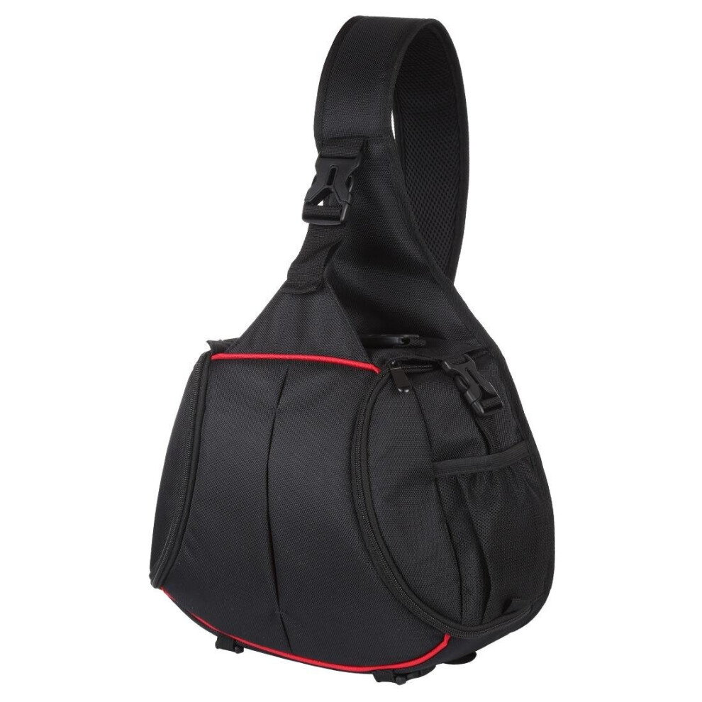 Pu5013b Water-Resistant Triangle Sling Shoulder Messenger Camera Bag 4151093604890