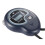 Hand-held 5 Digit Single Row 2 Memories LCD Digital Stopwatch with Whistle 7