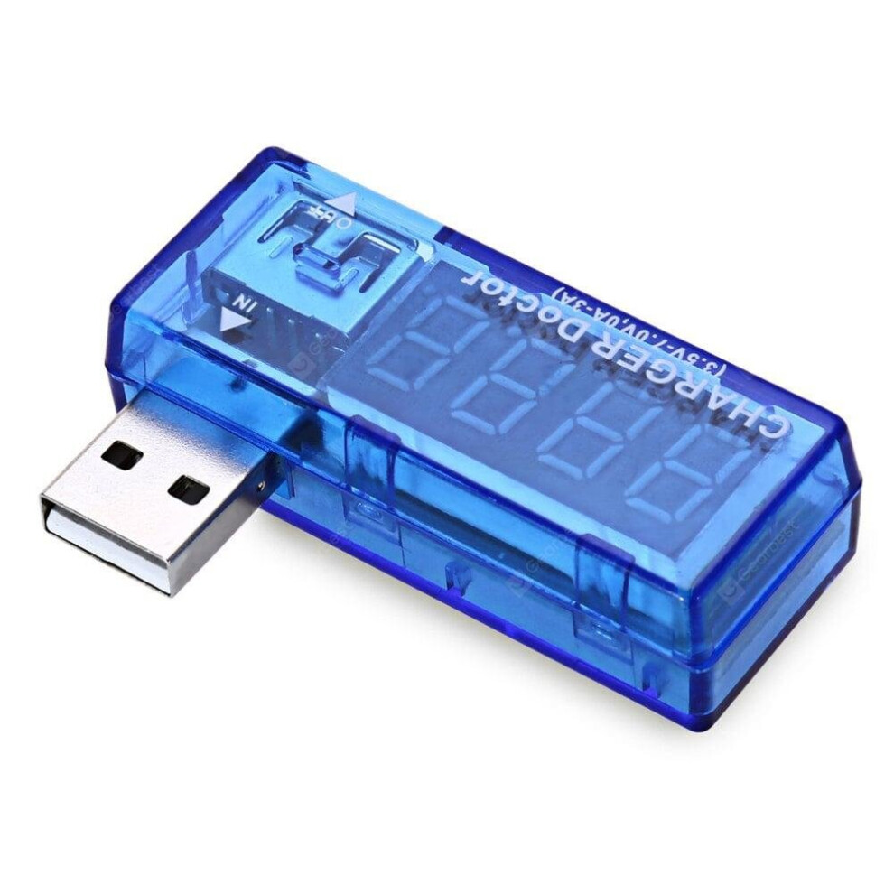 Kw201 Usb Power Current Voltage Detector Portable Battery Tester Meter 869692693613