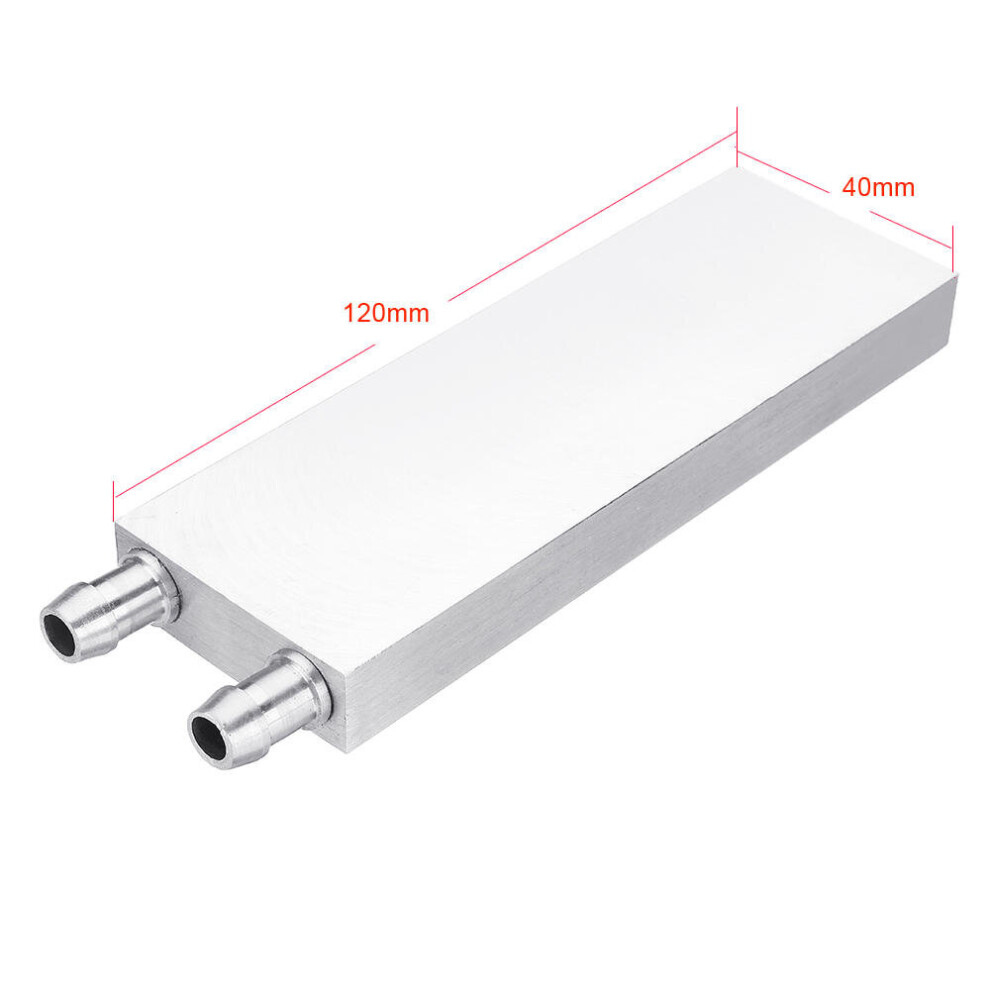Aluminum Cpu Water Cooling Block For Computer Cpu Radiator 40X120mm 4151093622177