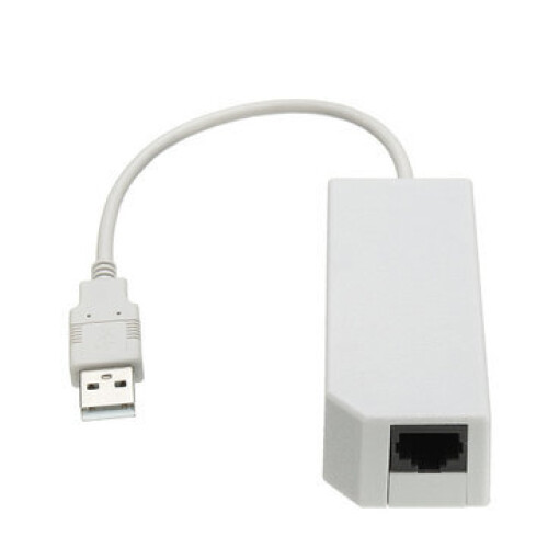 USB 2.0 to RJ45 comwork Ethercom Card Adapter for NIntendo Switch/Wii/Wii U 1