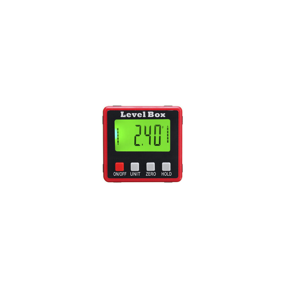 Digital Lcd Protractor Gauge Angle Finder Bevel Laser Level Box Inclinometer Meter 8651920568204