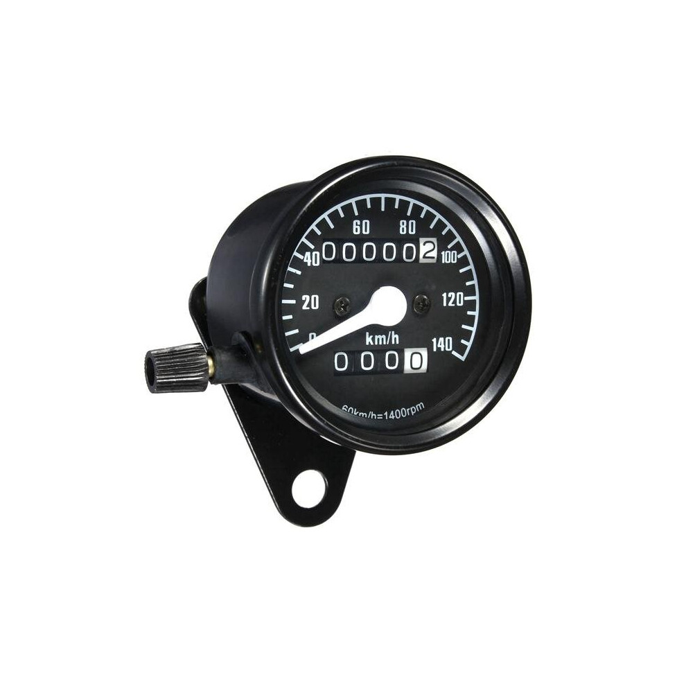Universal Motorcycle Mileage Meter Speedometer Gauge 869692701646
