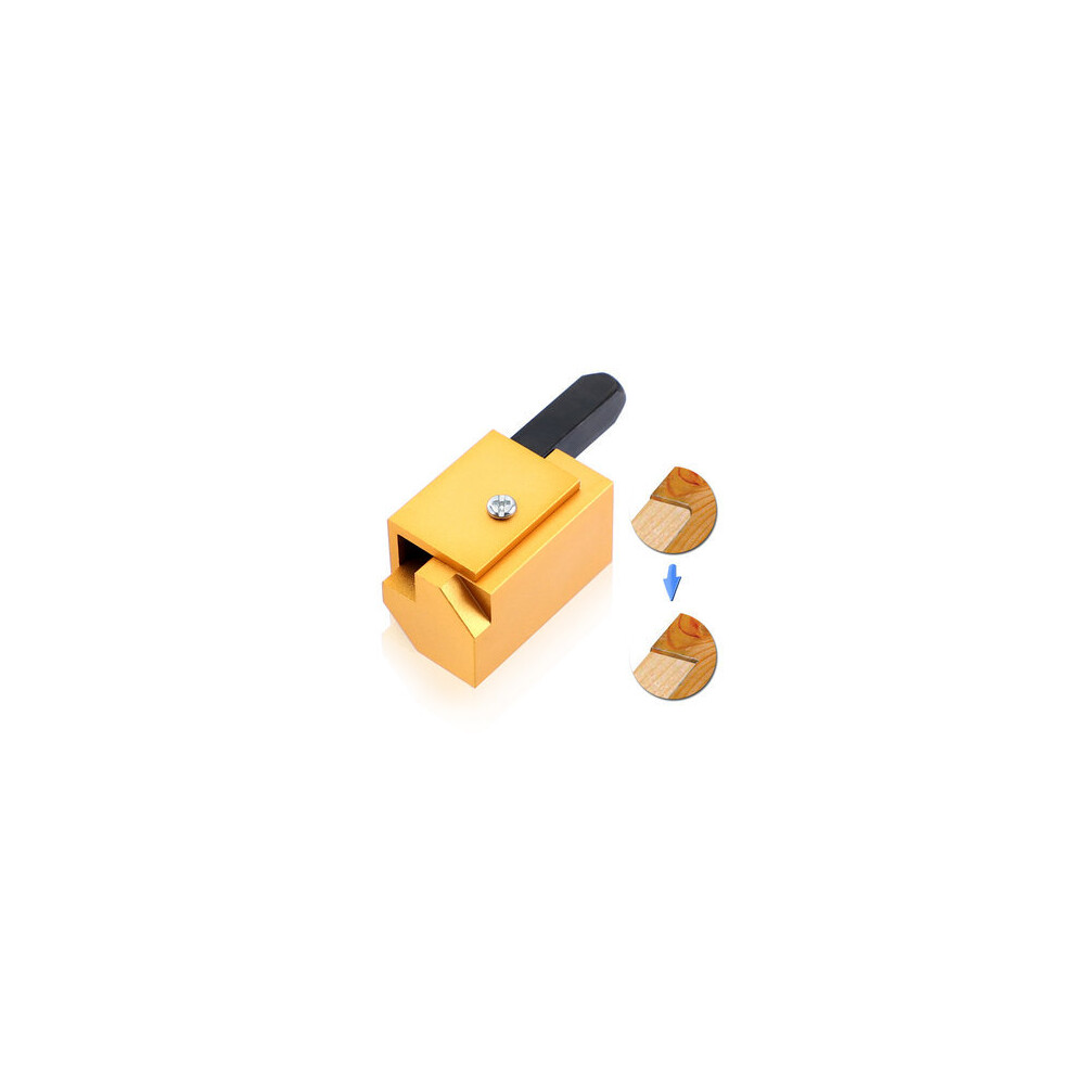Gold Oxidized Corner Chisel Square Hinge Recess Mortising Right Angle Cutter Wood Carving Chisel Woodworking Tools 8651962789346
