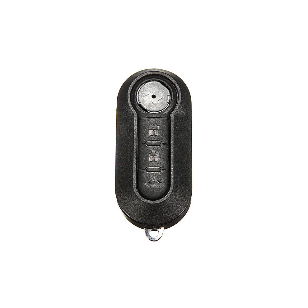 2Pcs Remote Flip Key Shell Case Blade For Fiat 500 Panda Brava Stilo 840079080608