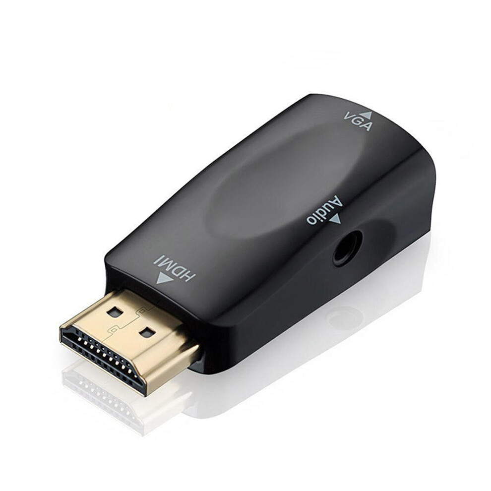 2Pcs Bakeey Hdmi To Vga 3.5Mm Audio Cable 1080P Male To Female Adapter Converter Digital To Analog For Tv Ps4 Projector 6901722553147