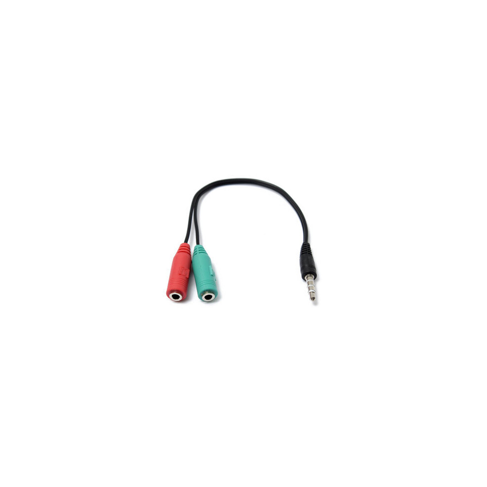 5Pcs 3.5Mm Stereo Headphone Microphone Audio Y Splitter Cable Adattatoreplug Jack 4151093680610
