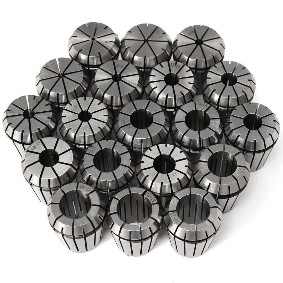 Machifit Er32 2-20Mm Spring Collet Collet Chuck For Cnc Milling Lathe Tools 8651920567948