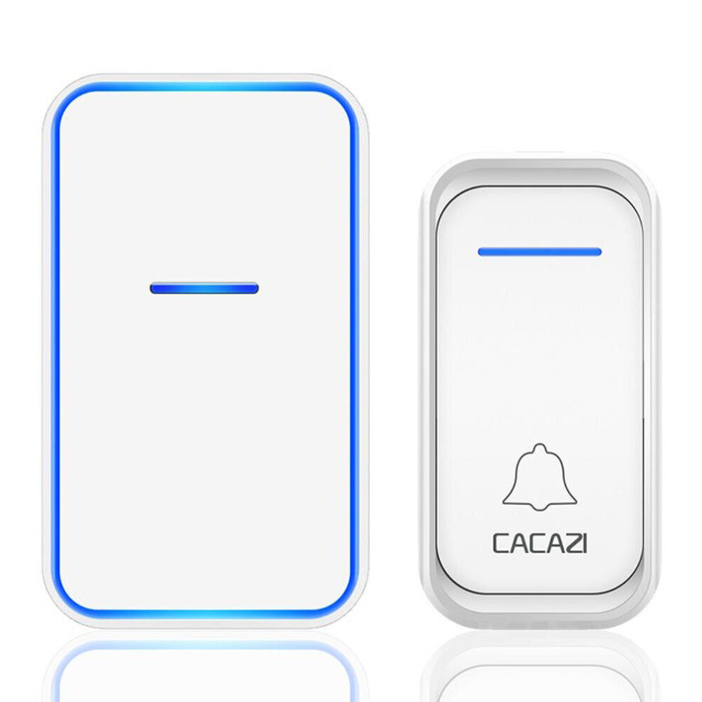 Receiver 1 Transmitter Eu Plug 300M Remote Home Waterproof Led Indicator Wireless Smart Digital Ac Electronic Doorbell 8651921567992
