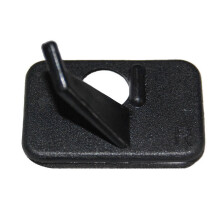 Black Plastic Adhesive Archery Shoot Around Arrow Rest For Right-Handed Compound Bow 2PCS