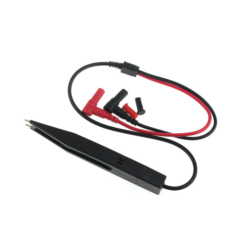 2Pcs Smd Chip Component Lcr Testing Tool Multimeter Pen Probe Lead Tweezer 6901722525083