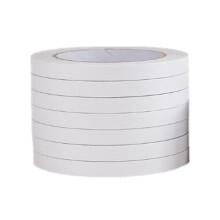 30 Pcs 8m Double Sided Tape Double Faced Adhesive Cotton Paper for Office Home