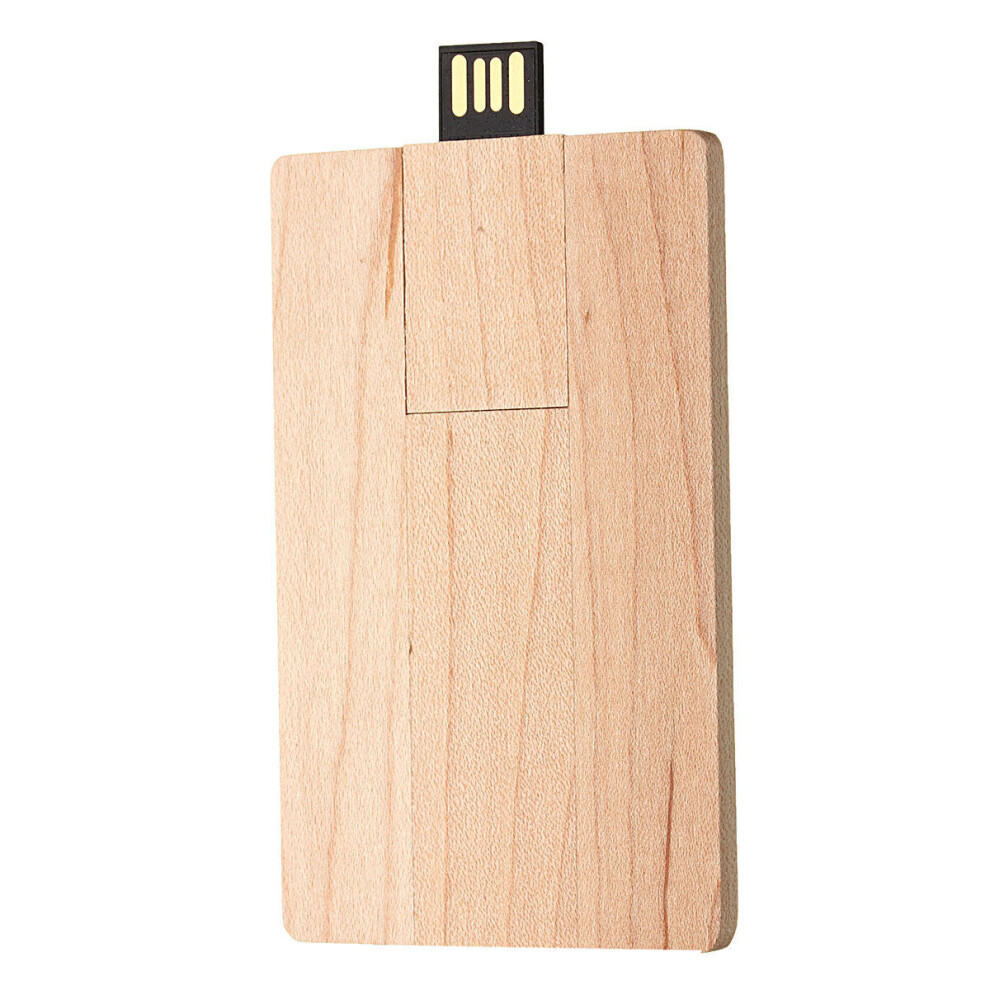 Business Wooden U Disk Card Usb 2.0 Flash Drive Memory Stick Pen Thumb Drive 32Gb 4191026527124