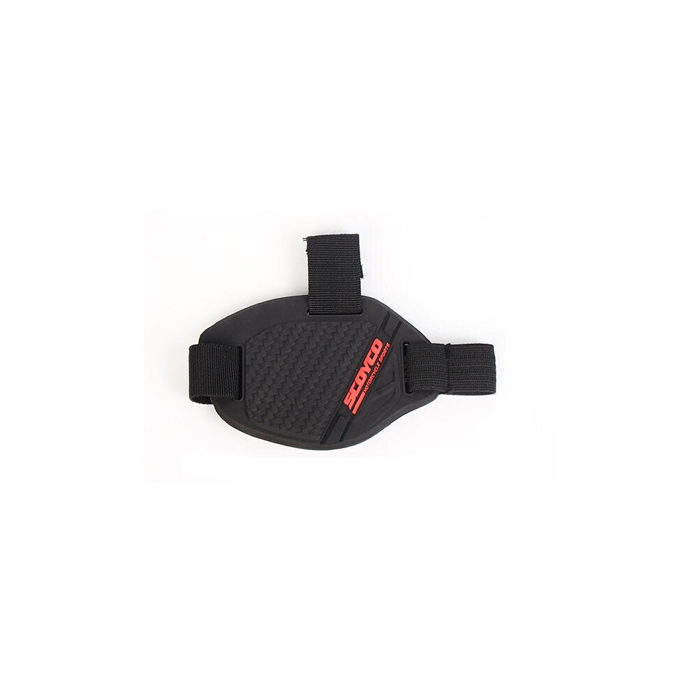 Rubber Motorcycle Shoes Boots Cover Protector Gear Shift Sock 840079106193