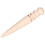 5Pcs Multi-size Round Wood Edge Slicker Leather Burnisher DIY Leather Craft Tool 1