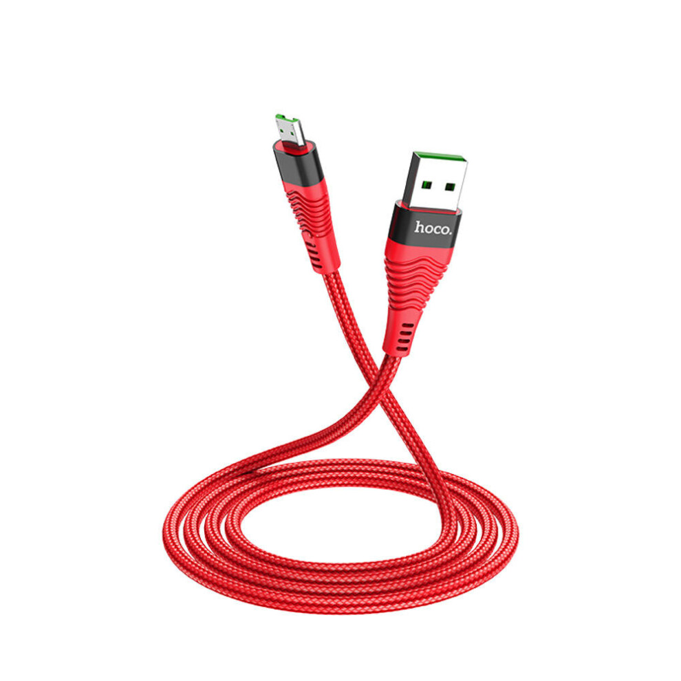 U53 Micro Usb 4A Fast Charging Data Cable For Tablet Smartphone 1.2M Red 4151093620630