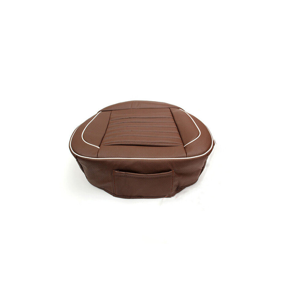 Pu Leather Car Cushion Seat Chair Cover /Coffee Auto Interior Pad Mat Coffee Colour Black/Beige 5202984940814