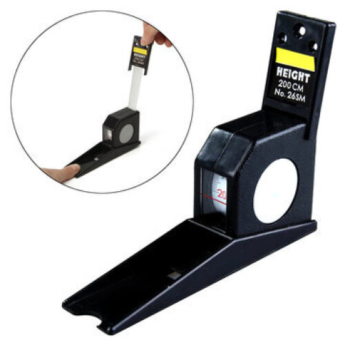2Pcs 200cm Roll Ruler Wall Mounted Height Stadiometer Measure Metering Tape Tool 2