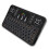 Q9 80 Keys Colorful Backlight Mini Keyboard Wireless Airmouse with Touch Pad 8