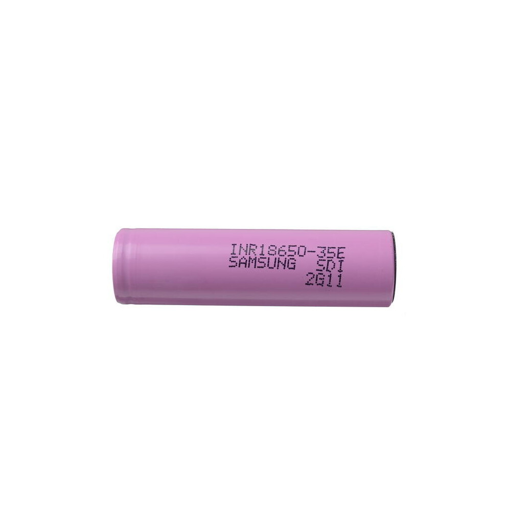 2pcs INR18650-35E 3.6v 3500mah Flat Top Rechargeable 18650 Li-ion Power Battery
