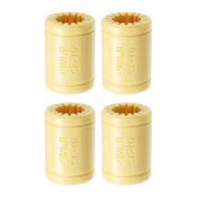 4 Pcs LM12UU Solid Polymer Linear Bearing For CNC Tool