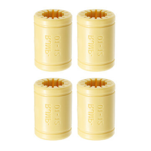 4 Pcs LM12UU Solid Polymer Linear Bearing For CNC Tool