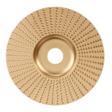 2Pcs Wood Carving Disc Angle Grinder Shaping Disc Wood Grinding Wheel Rotary Disc Sanding Abrasive Disc Tools