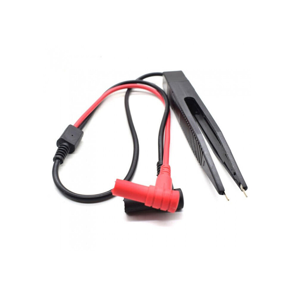 Smd Inductor Test Clip Probe Tweezer For Multimeter Resistor Capacitor 840079353245