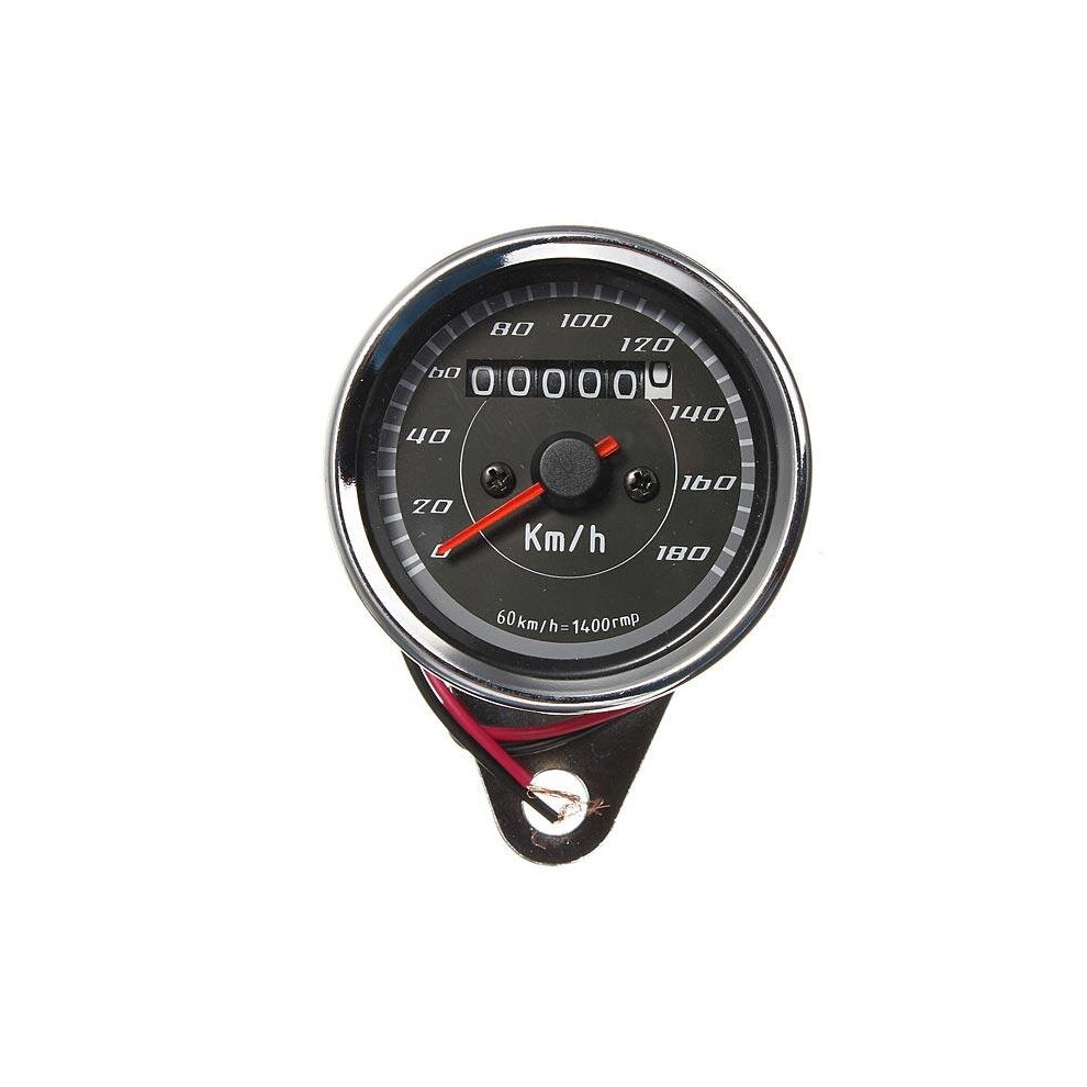 Motorcycle Odometer Speedometer Gauge Meter Dual Color Led Backlight 4191026505771