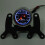 Motorcycle Odometer Speedometer Gauge Meter Dual Color LED Backlight 7