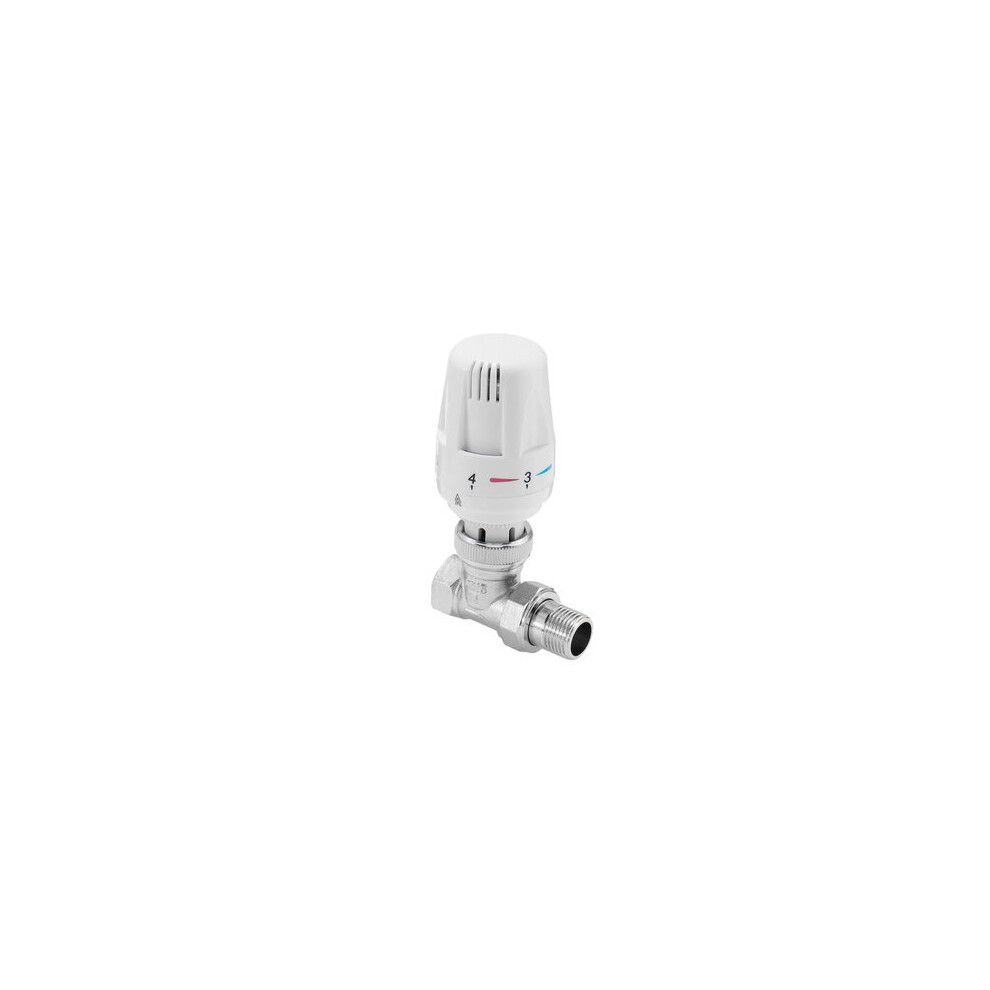 Automatic Thermostatic Valve Temperature Controller Adjustable Straight Type Dn15 Liquid Heating System 840079079268