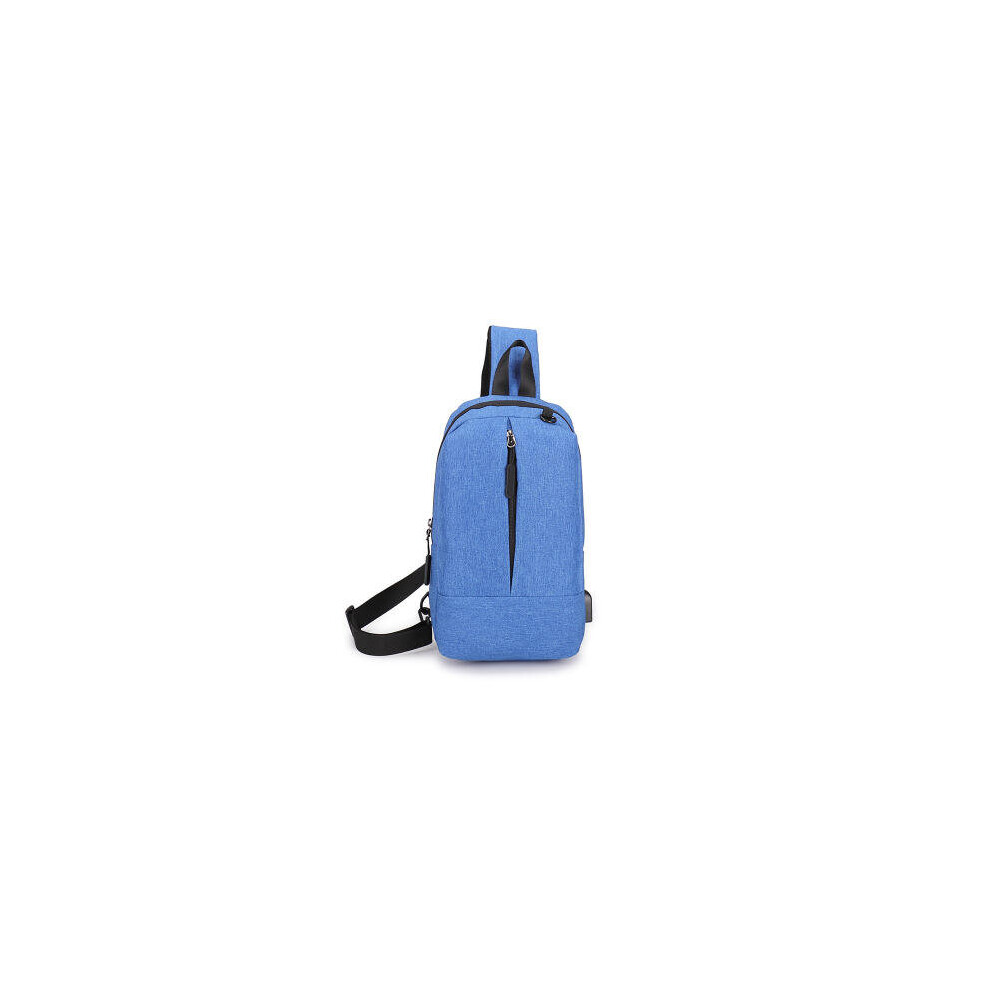 Simple Fashion Casual Large Capacity Waterproof Usb Chargering Student Laptop Bag 840079128867