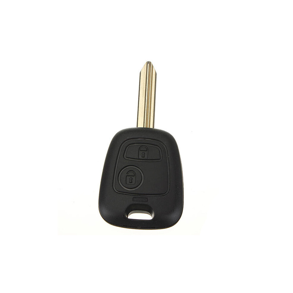 2Pcs 2 Button 433Mhz Remote Key Fob Blade With Chip Id46 For Citroen 5202984957584