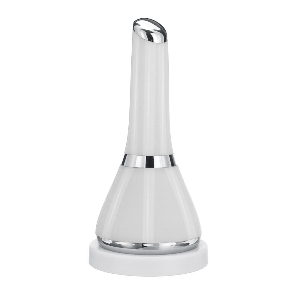 Magnetic Induction Instrument Face And Eye Beauty Instrument Eye Massage Instrument Micro Current Vibration Electric Massager WHITE COLOR