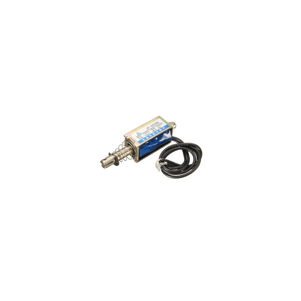 Dc 12V 5N/10Mm Push Pull Open Frame Mini Valve Solenoid Valve Actuator Electromagnet 840079347534