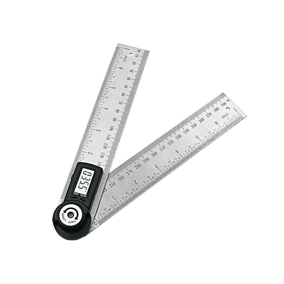 200Mm 360° Digital Display Protractor Angle Finder Ruler Inclinometer Goniometer Level Measuring Tool Electronic Angle Gauge 8651922568356