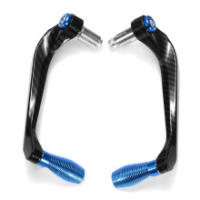 Aluminum Alloy Lever Protective Guards Bar Ends Motorcycle Handlebar BLUE COLOR