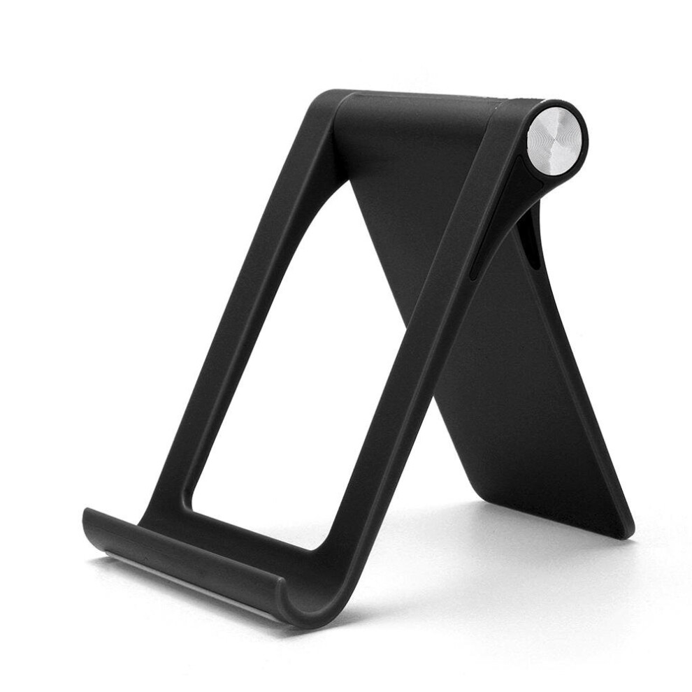 Zmzj Universal Portable Holder Adjustable Angle Stand For Tablet Cellphone Black 4151093618194