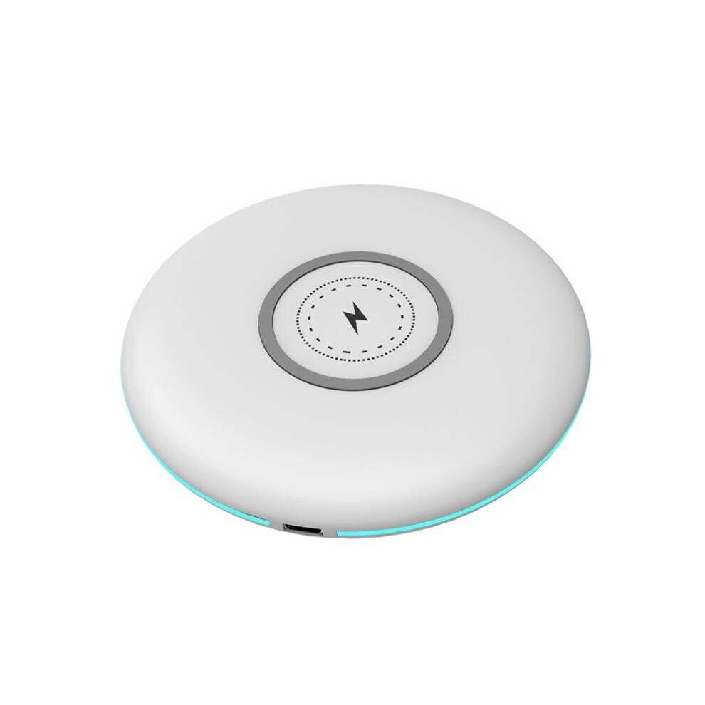 Q13 10W Qi Wireless Charger Fast Charge With Breathing For Samsung S8 S9 Note 8 Color Light/White 4151093692675