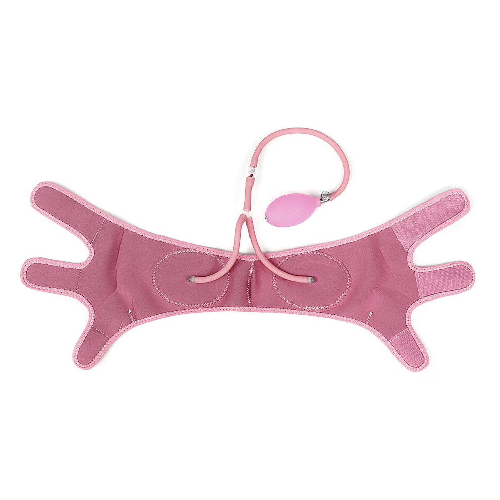 Breathable Air Press Face-lift Mask Cheek V-Line Chin Slimming Shaper Belt Bandage Breathable Massager