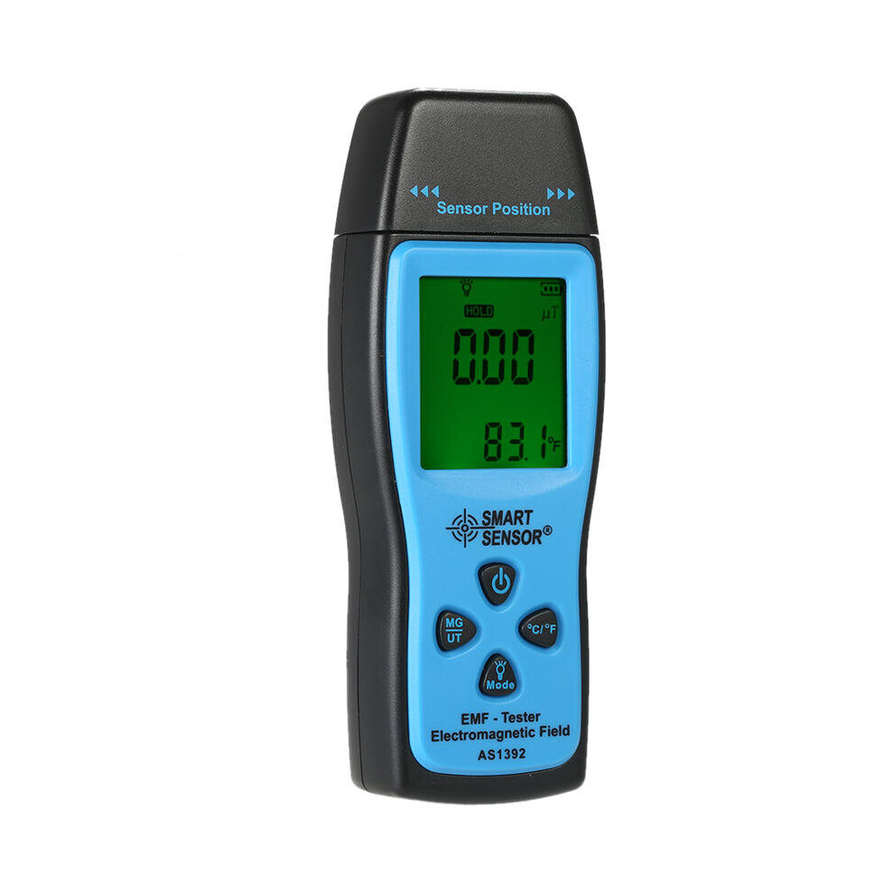 As1392 Handheld Digital Lcd Mini Radiation Dosimeter Emf Tester Electromagnetic Field Radiation Detector 6901722559774