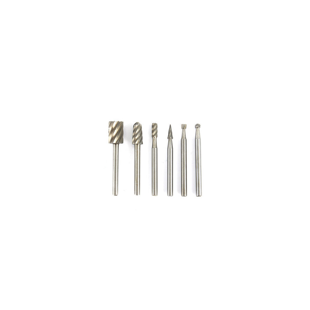 3Set 6Pcs 1/8 Inch Shank Milling Rotary File Burrs Bit Set Woodworking Carving Tools 869692699875