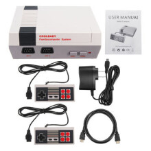 HD Classic 2 Gamepad Dual Player Eingebaut 600 Video TV Spiele Konsole
