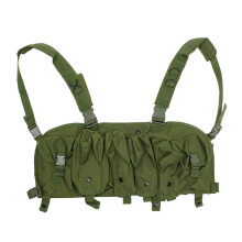 Tactical Vest Camouflage Tactics Belly Pocket Condor 7 Chest Rig Magazine Carrier Bag ARMY GREEN COLOR