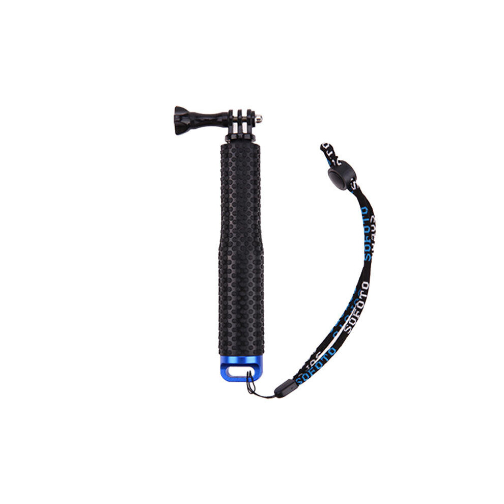 Xtgp207 Waterproof Hand Grip Adjustable Extension Selfie Stick Handheld Monopod Blue 4151093604524