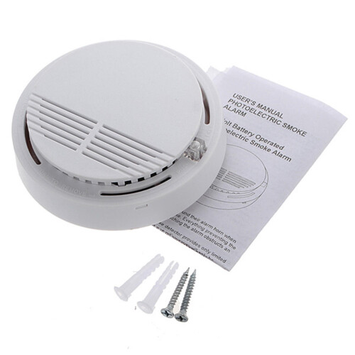 Home Security System Wireless Smoke Detector Fire Alarm 2